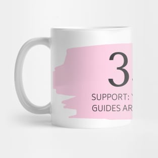 333 Angel Number pink Mug